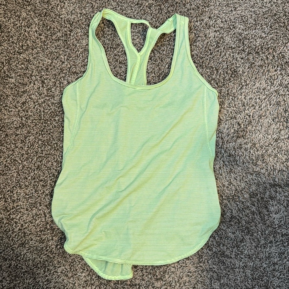 Neon Zella tank top size small